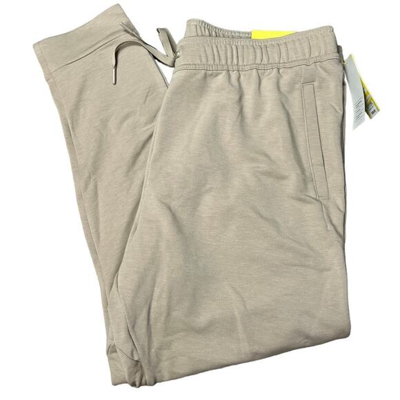 All in Motion Men's Khaki Tan Soft Gym Pants With Pockets - Size XL - NWT - Picture 1 of 11